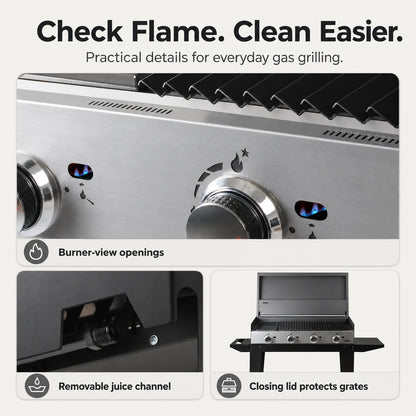 Bosca Block 1000 Freestanding Gas Grill | BOSCA