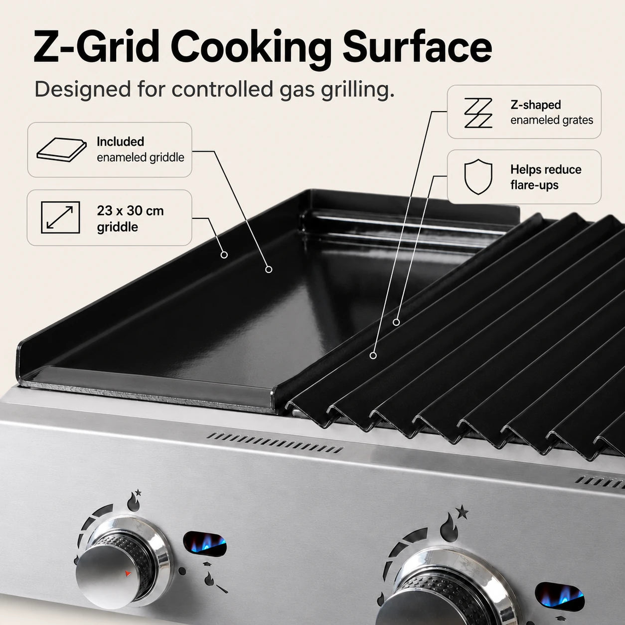Bosca Block 1000 Freestanding Gas Grill | BOSCA