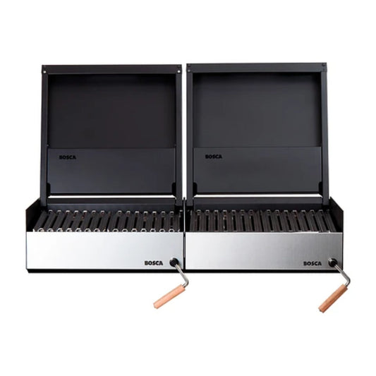 Bosca Pack Block 500 20" + Block 500 20" Built-in Charcoal Grill | BOSCA