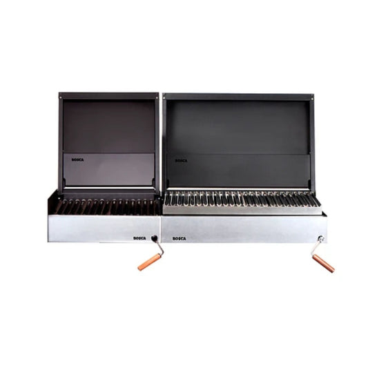 Bosca Pack Block 500 20" Built-in Charcoal Grill + Block 750 30" Built-in Grill | BOSCA