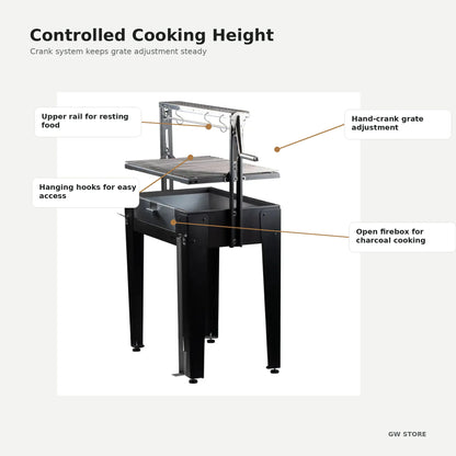 Bosca Maiten Freestanding Charcoal Grill